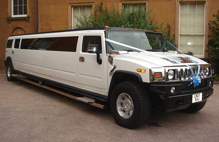H2 White Hummer